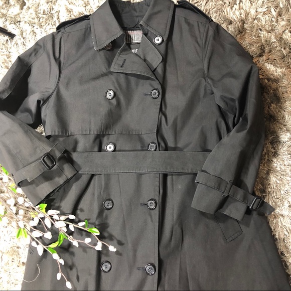 london fog trench coat with zip out lining